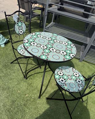 Set tavolo + sedie NIZZA