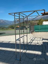 T top in acciaio inox