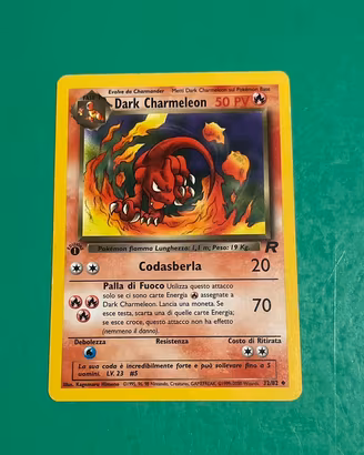 Dark Charmeleon 32/82 Team Rocket 1ª Edizione ITA