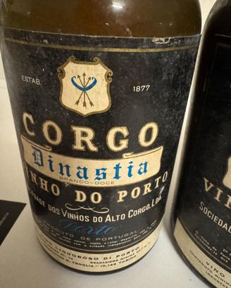 Porto Corvo n.2 bottiglie da collezione