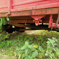 Rimorchio con motrice x trattore agricolo
