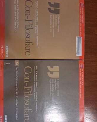 libro filosofia ' con filosofare ' 9788839524546