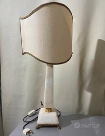 Lampada in alabastro