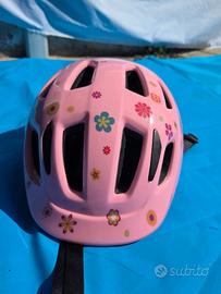 Casco bici bambina, 50-54 cm