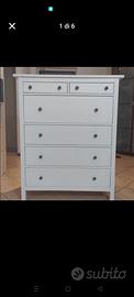 cassettiera bianca 