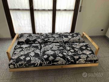 Divano letto ikea sfoderabile con fodere di ricamb