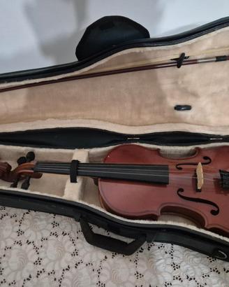 Violino Elettrico 4/4 con Arco e Custodia