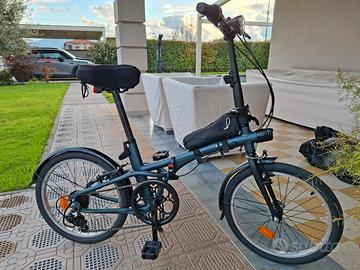 Bici pieghevole FOLD 500 blu

