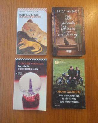 4 LIBRI NARRATIVA