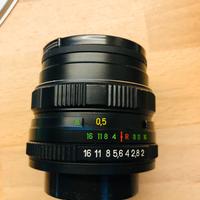 Obiettivo Zenith Helios 44 M6