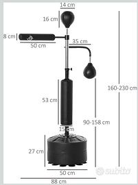 Pungiball con braccio rotante 360 gradi