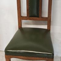 Set Sedie Liberty in Noce – Ecopelle