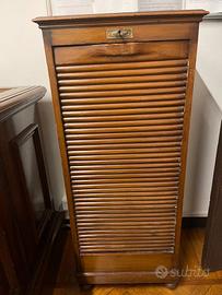 Cassettiera da ufficio a serrandina primi del '900