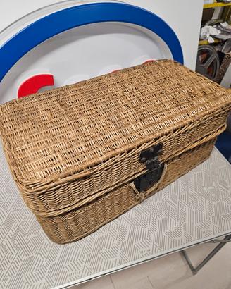 Cesto Vintage in Vimini