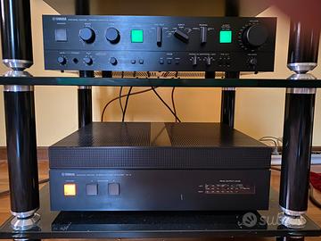 Yamaha amplificatore finale M4 preamp. C4