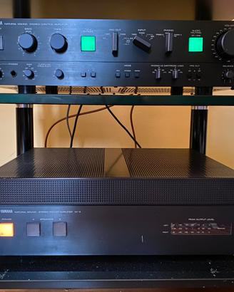 Yamaha amplificatore finale M4 preamp. C4