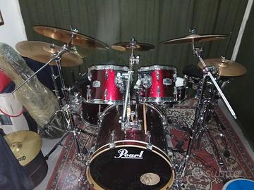  batteria acustica Pearl Export Series Drums 