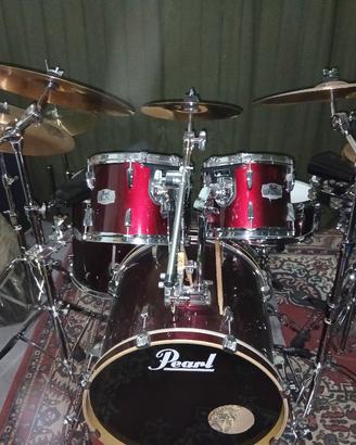  batteria acustica Pearl Export Series Drums 