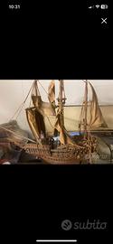 Veliero in legno