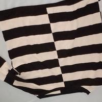 maglia semi trasparente spalle 60 sotto asc 50 lun