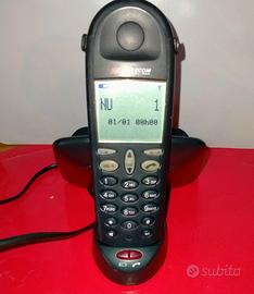 TELEFONO CORDLESS DECT VISION SMS - TELECOM- NUOVO