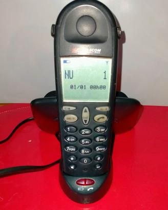 TELEFONO CORDLESS DECT VISION SMS - TELECOM- NUOVO