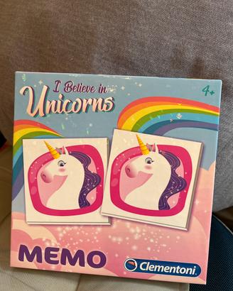 Memo clementoni Unicorni