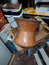 antìca. conca. in. rame. con. manici