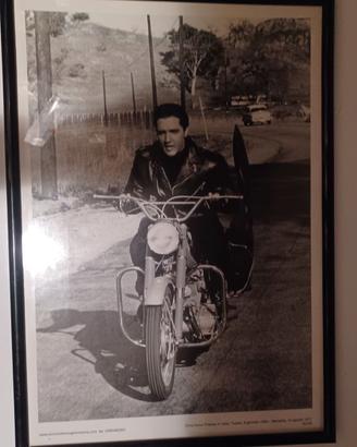 Locandina ELVIS PRESLEY & HARLEY-DAVIDSON: