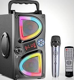 Cassa bluetooth con microfono 