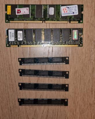 Memorie SDRAM e SIMM