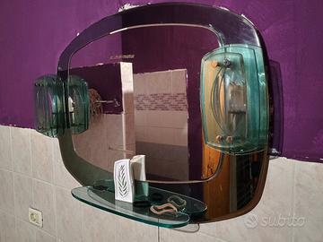 specchio bagno con luci 