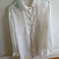 Camicia donna pura seta tg.44/46