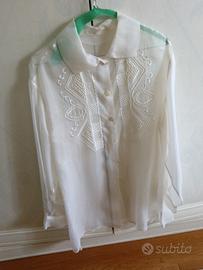 Camicia donna pura seta tg.44/46