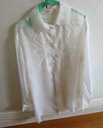 Camicia donna pura seta tg.44/46