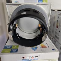 N°17 Portafaretti incasso IP44 Bianco opaco