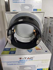 N°17 Portafaretti incasso IP44 Bianco opaco