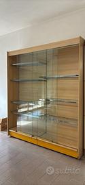 Espositore in legno/metallo da negozio