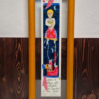 serigrafia firmata delle poesie di Pablo Neruda