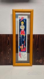 serigrafia firmata delle poesie di Pablo Neruda