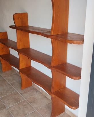 scaffale in legno 