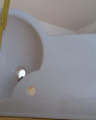 Lavabo ad angolo sinistro