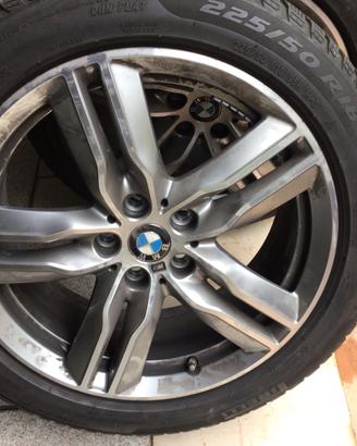 Gomme termiche con cerchi lega bmw x1