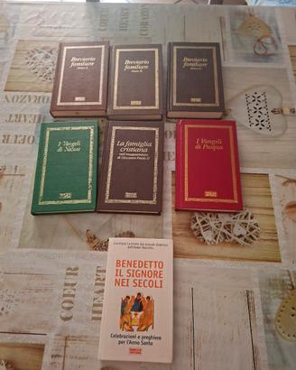 LOTTO 6 LIBRI RELIGIOSI + 1 OMAGGIO 