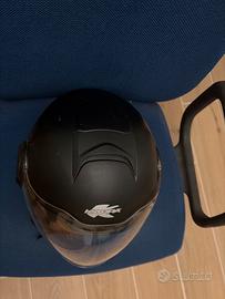 Casco Jet Kappa Nero Opaco Taglia M (57-58 cm)