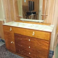 Comò / Cassettone Vintage Anni '30/'40 con Specchi