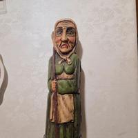 Porta Bottiglia in Legno Antico/vintage