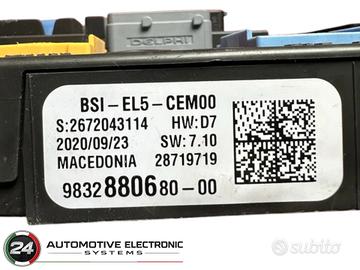 Centralina BSI 9832880680 EL5 Delphi