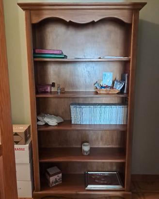 Libreria in legno a 5 ripiani