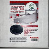 Filtro cappa aspirante  per cucina carboni attivi